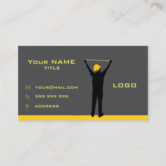 Bouw Visitekaartje (Achterkant)