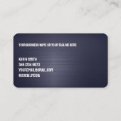 Bouw Visitekaartje (Achterkant)