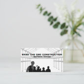 Bouw Visitekaartje (Staand voorkant)