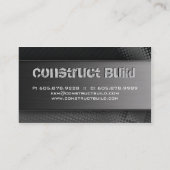 Bouw Visitekaartje Grunge stippen (Achterkant)