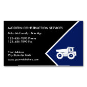 Bouw Visitekaartje Magneet (Voorkant)