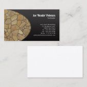 Bouw Visitekaartje Peachstone Pavement (Voorkant / Achterkant)