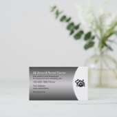 Bouw Visitekaartjes (Staand voorkant)