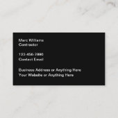 Bouw Visitekaartjes met multiplex (Achterkant)