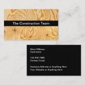 Bouw Visitekaartjes met multiplex (Voorkant / Achterkant)