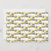 Bouw Voertuigen Birthday Dump Big Two Kaart (Achterkant)