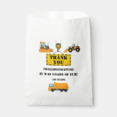 Bouw Vogeldag Partij Dank je wel Bedankzakje (Voorkant)