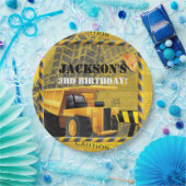 Bouw vogeldagspoor van banden papieren bordje (Feest)