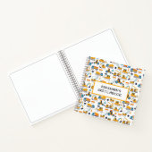 Bouw Vrachtwagen Aangepast zakboek Notitieboek (Binnen)