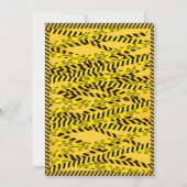 Bouw Vrachtwagen Birthday-uitnodiging Feestdagenkaart (Achterkant)