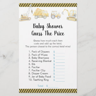 Bouw vrachtwagen veronderstelt prijsschoeisel