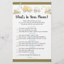 Bouw vrachtwagen wat er in je telefoonspel zit