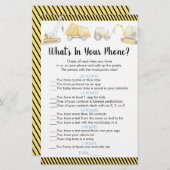 Bouw vrachtwagen wat er in je telefoonspel zit (Voorkant / Achterkant)