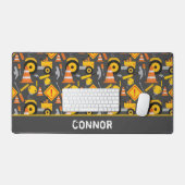 Bouw Vrachtwagen wegenwerken Bureaumat (Keyboard & Muis)