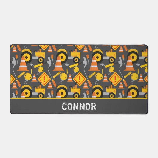 Bouw Vrachtwagen wegenwerken Bureaumat (Voorkant)