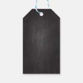 Bouw vrachtwagens afgelopen dag Dank u Label Cadeaulabel (Achterkant)