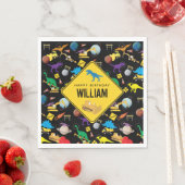 Bouw vrachtwagens dinosauriërs in de ruimte van Bi Servet (Insitu)