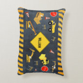 Bouw vrachtwagens Zware machinekamer Accent Kussen (Achterkant (Verticaal))