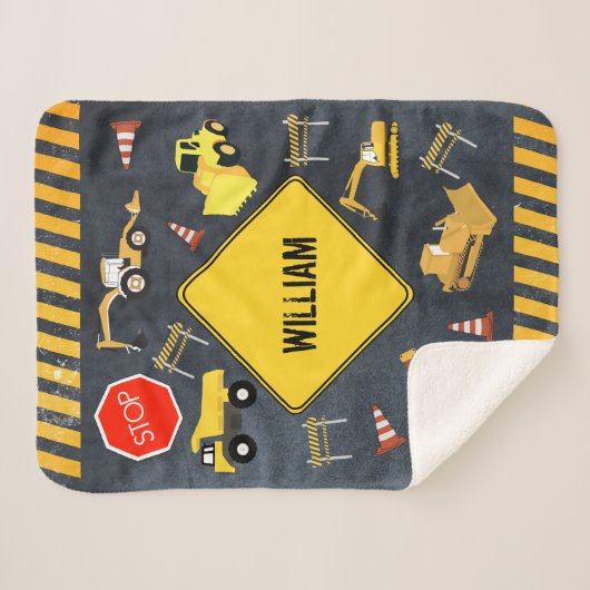 Bouw vrachtwagens Zware machinekamer Sherpa Deken (Voorkant (horizontaal))