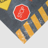 Bouw vrachtwagens Zware machinekamer Tissuepapier (Detail)