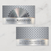 Bouw | Zauw | Metaalgrip Visitekaartje (Voorkant / Achterkant)