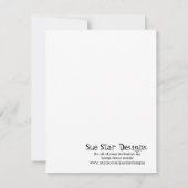 Bouw Zone Flat Dank u kaart (Achterkant)