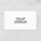 Bouw | Zware machines | Ontwikkelaar Visitekaartje (Achterkant)