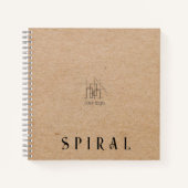 Bouwaannemer Kraft-papier Notitieboek (Voorkant)