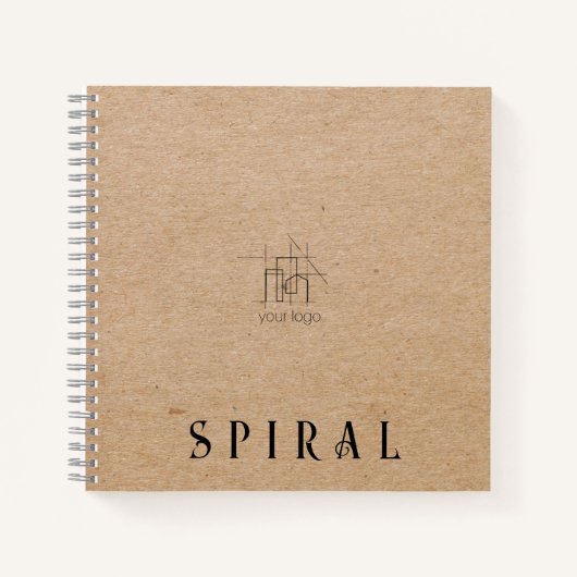 Bouwaannemer Kraft-papier Notitieboek (Voorkant)
