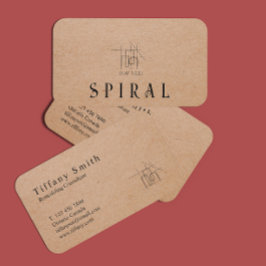 Bouwaannemer Kraft-papier Visitekaartje