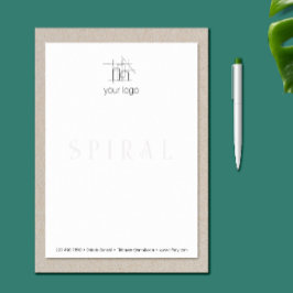 Bouwaannemer Modern Minimalist Briefhoofd