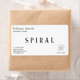 Bouwaannemer Papier Kraft Etiket