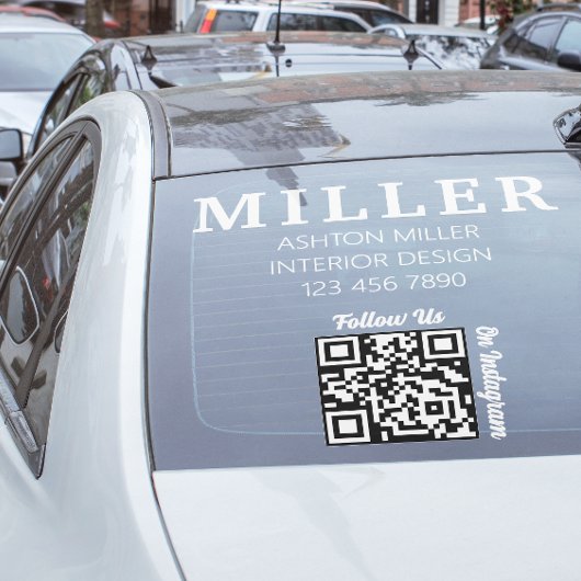 Bouwaannemer Qr Code Eenvoudig & Professioneel Raamsticker