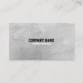 Bouwapparatuur en -diensten visitekaartje (Achterkant)