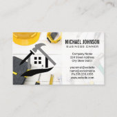 Bouwapparatuur | Gereedschap voor thuisreparatie Visitekaartje (Voorkant)