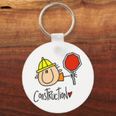 Bouwarbeider Sleutelhanger (Voorkant)