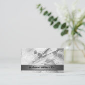 Bouwarchitect Visitekaartjes (Staand voorkant)