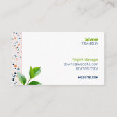 Bouwbedrijf Bold Modern Construction Visitekaartje (Achterkant)