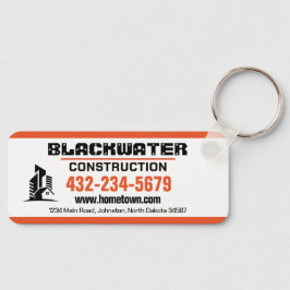 Bouwbedrijf Commercieel en residentieel Sleutelhanger