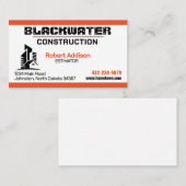 Bouwbedrijf Commercieel en residentieel Visitekaartje (Voorkant / Achterkant)