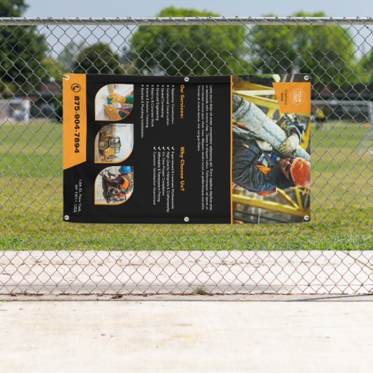 Bouwbedrijf Custom Banner (Insitu)