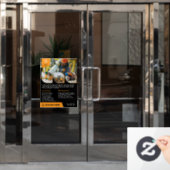 Bouwbedrijf Custom Window Cling Raamsticker (Kantoordeur)