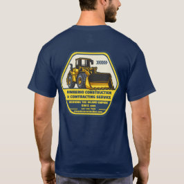Bouwbedrijf op maat maken t-shirt