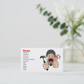 Bouwbedrijf/profielkaart Visitekaartje (Staand voorkant)