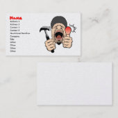 Bouwbedrijf/profielkaart Visitekaartje (Voorkant / Achterkant)