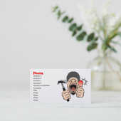 Bouwbedrijf/profielkaart Visitekaartje (Staand voorkant)