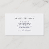 Bouwbedrijf Zwart Visitekaartje (Achterkant)