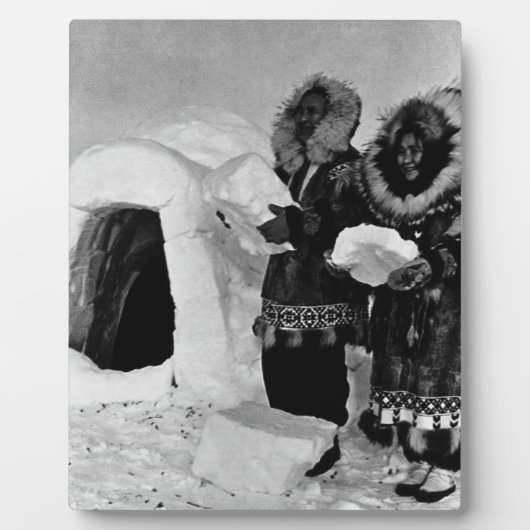  bouwbedrijven uit de VS Alaska igloo 1970 Fotoplaat (Voorkant)