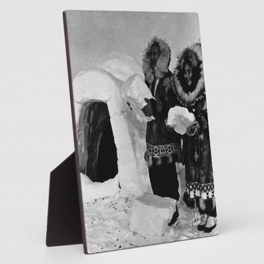  bouwbedrijven uit de VS Alaska igloo 1970 Fotoplaat (Zijkant)