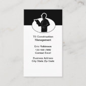 Bouwbeheerdiensten Visitekaartje (Voorkant)